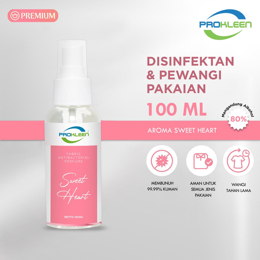 Fabric Spray Antibacterial Parfum Laundry Grade A PREMIUM 100mL