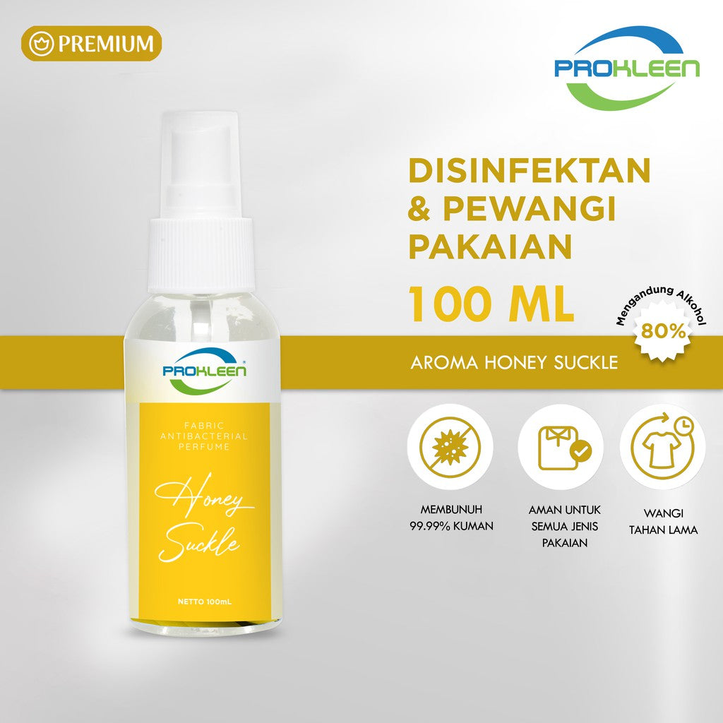 Fabric Spray Antibacterial Parfum Laundry Grade A PREMIUM 100mL