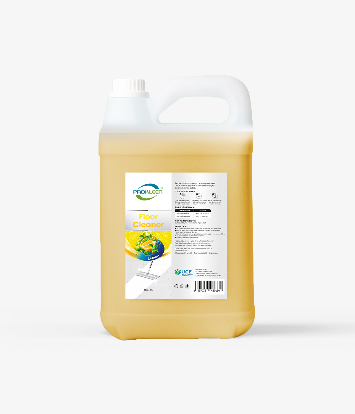 Pembersih Lantai Antibacterial FLOOR CLEANER PROKLEEN 5L