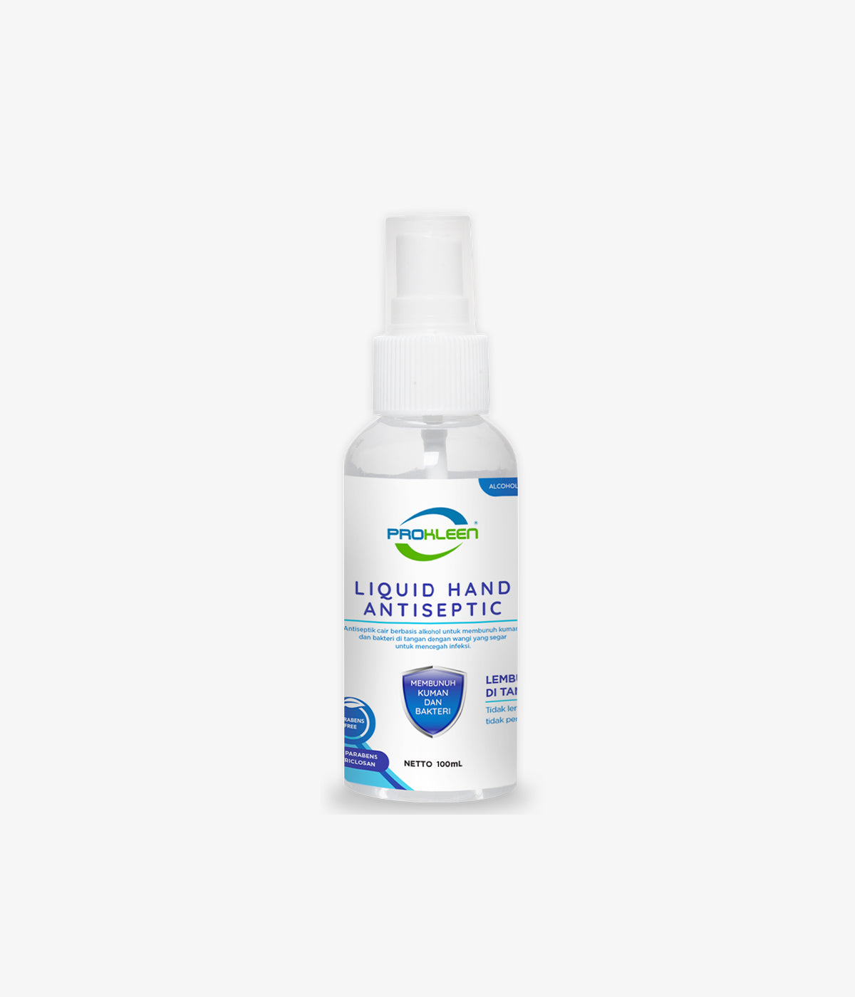 Hand Sanitizer CAIR 70% Antiseptic Food Grade Aseptic PROKLEEN 100mL